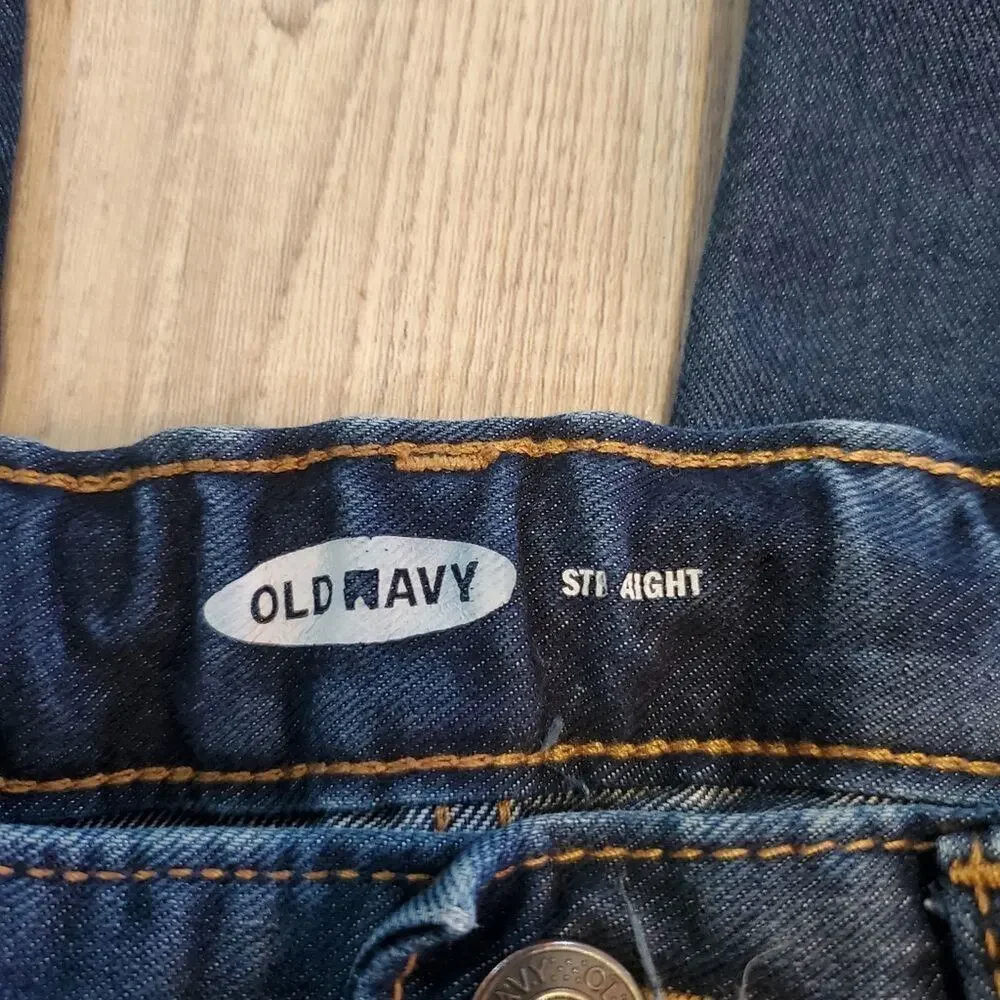 Old navy size 10 boys straight leg jeans